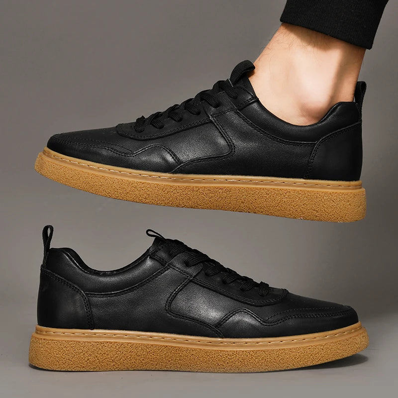 Bryce Chunky Leather Sneakers