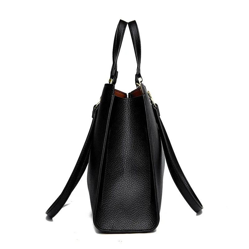 Delphine tote side profile