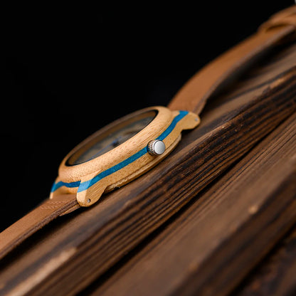 Aspen Bamboo Wood Watch