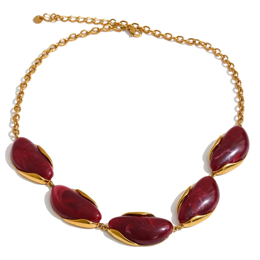 Havana Steel Necklace