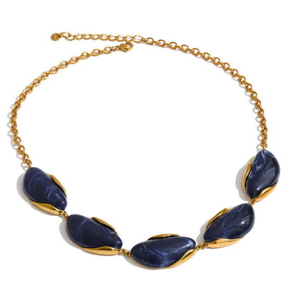 Havana Steel Necklace