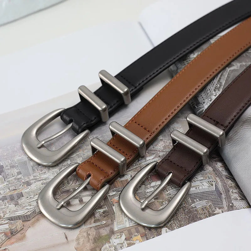 Wilder Silver Buckle Belt