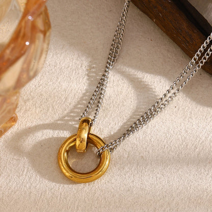 Duet necklace lifestyle shot