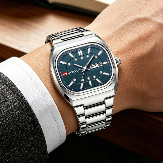 Gable Rectangular Bracelet Watch