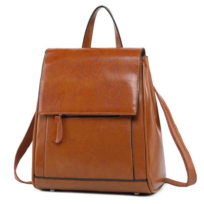 Ashby Genuine Leather Backpack