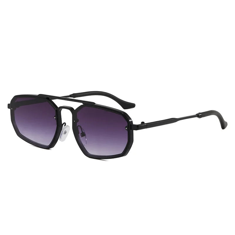 Adele cat eye sunglasses in Black Smoke