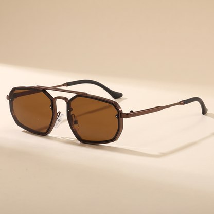 Adele-Cat-Eye-Sunglasses Brown Tea — flatlay 1