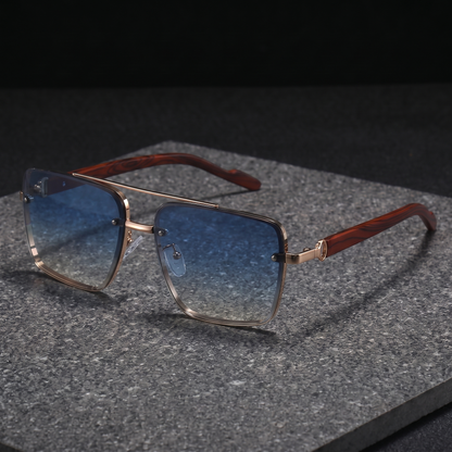 Alder Square Sunglasses Blue — studio