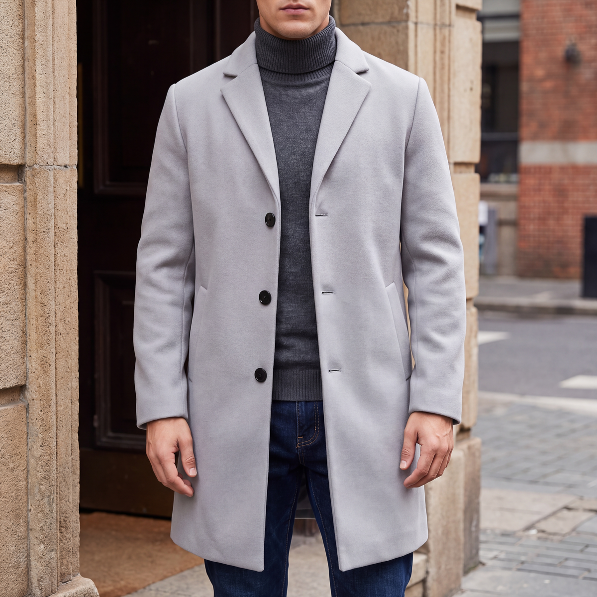 Alton Single-Breasted Coat
