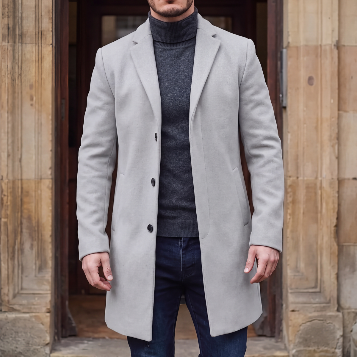 Alton Single-Breasted Coat