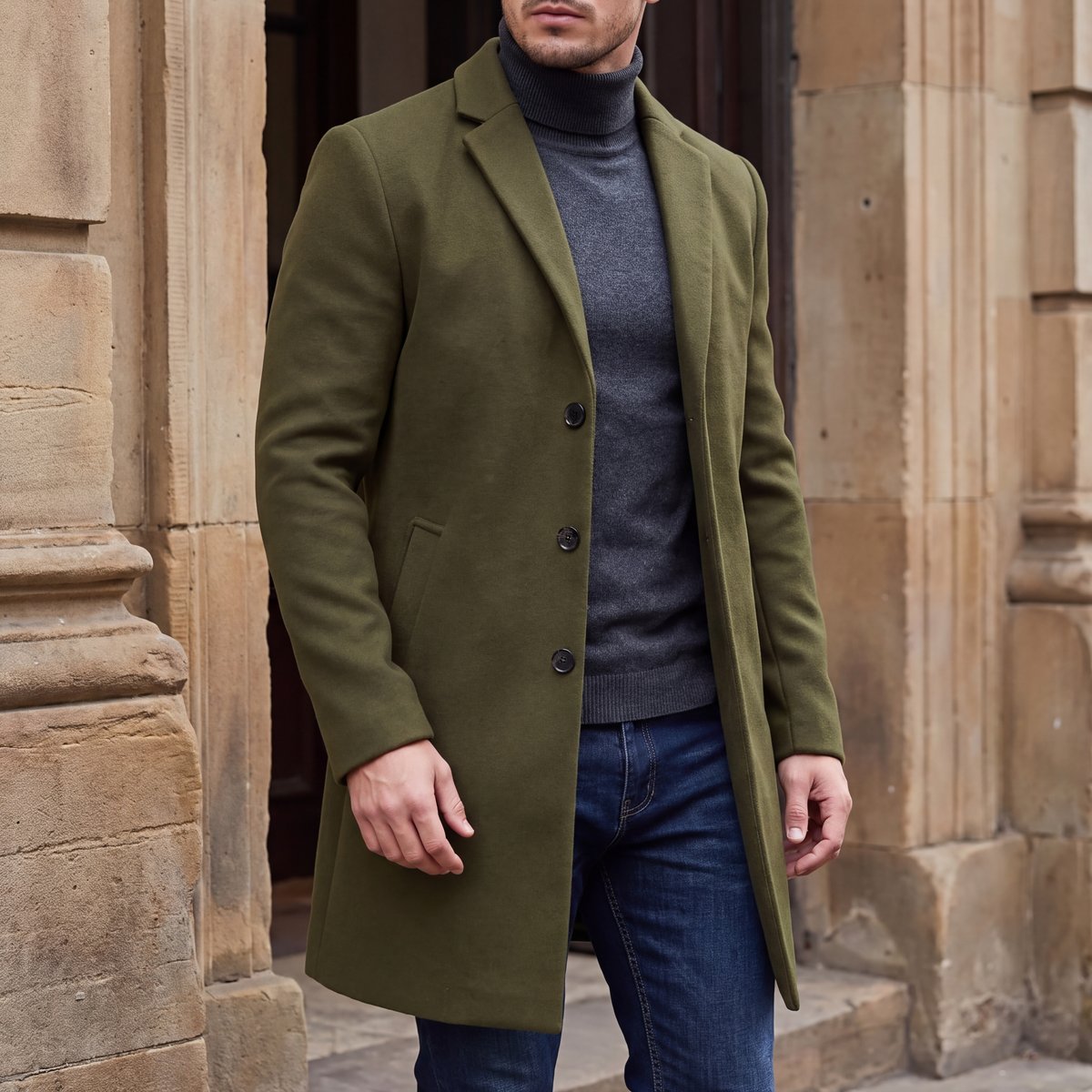 Alton Single-Breasted Coat