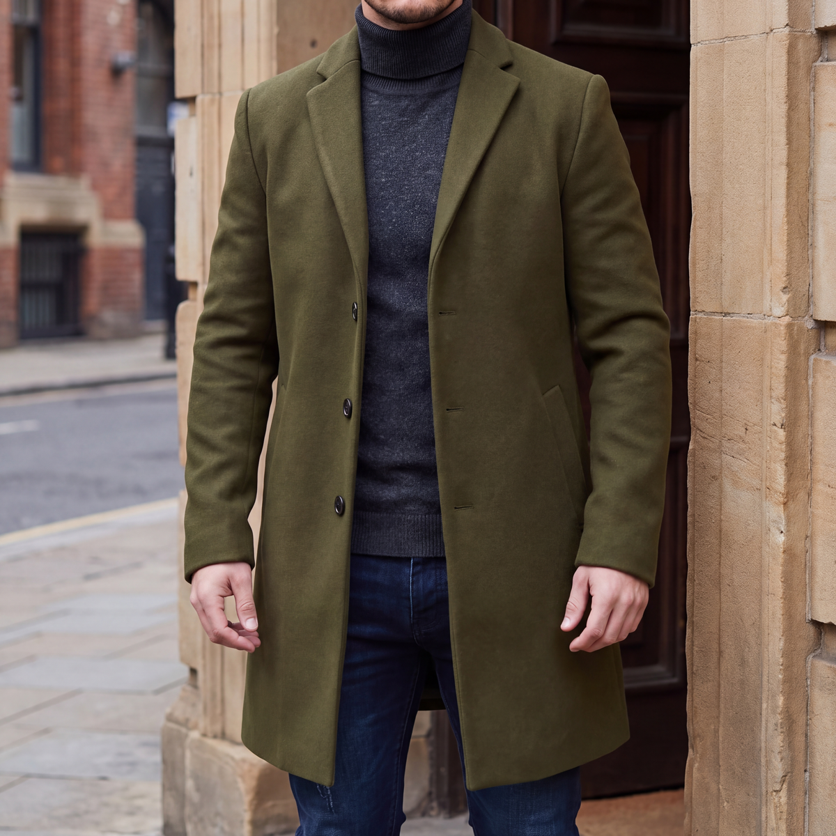 Alton Single-Breasted Coat