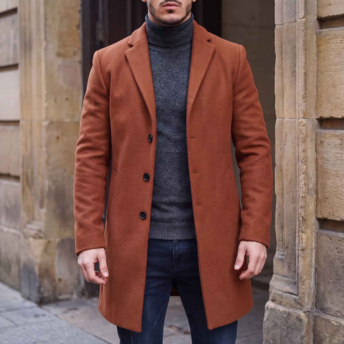 Alton Single-Breasted Coat