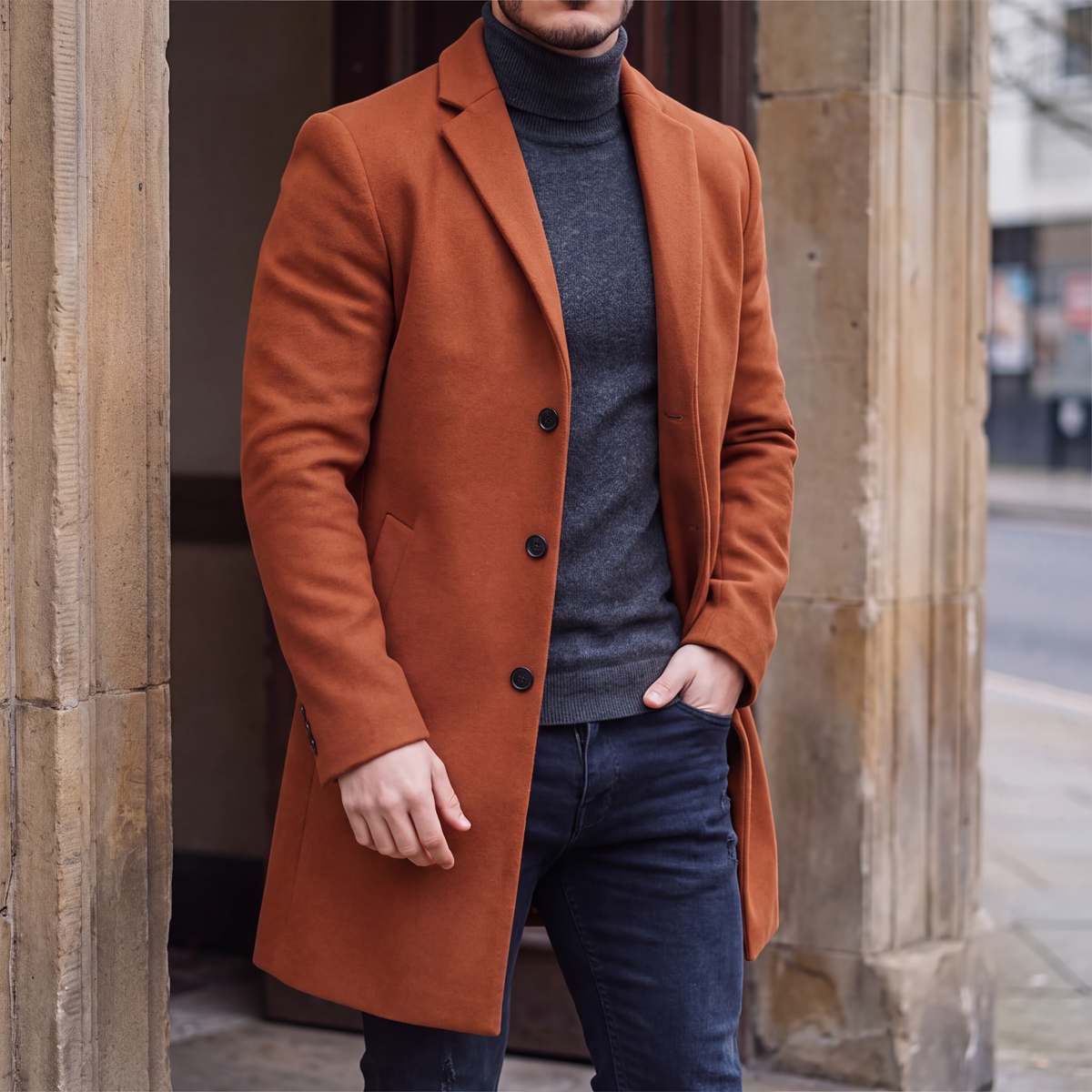 Alton Single-Breasted Coat