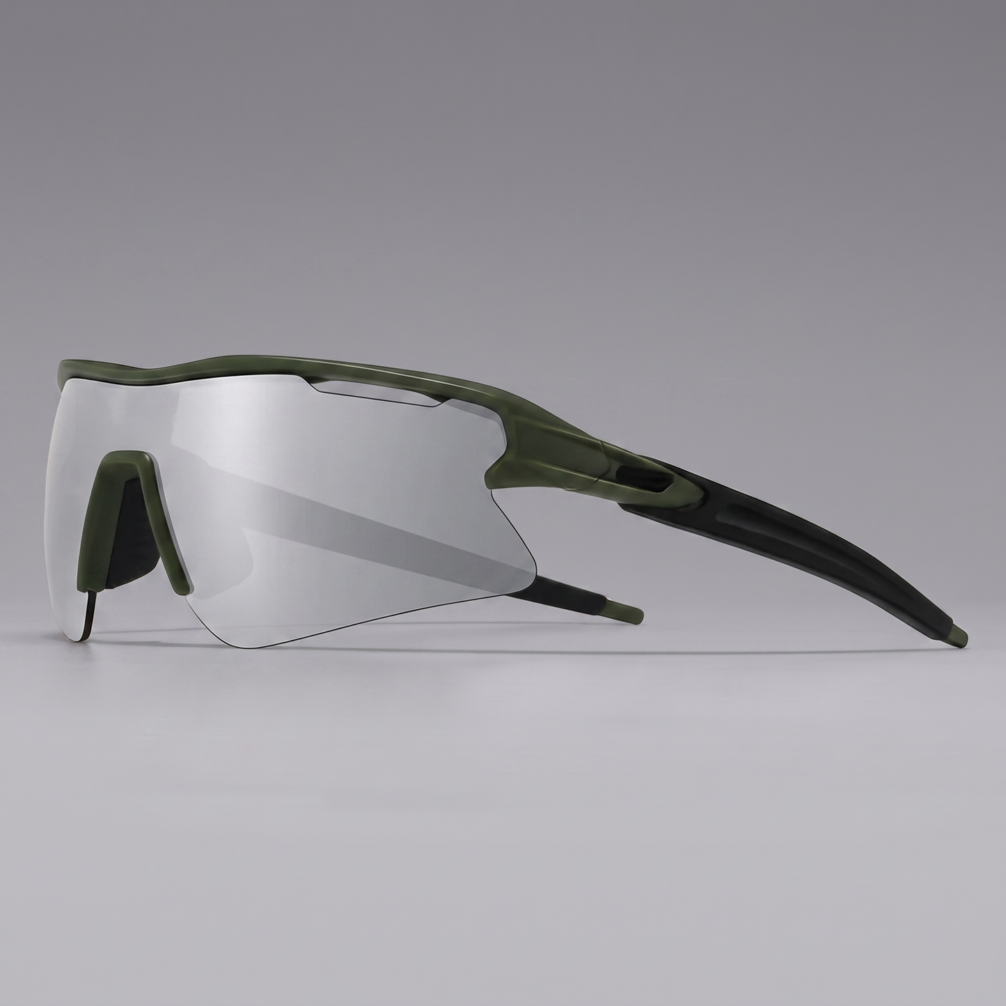 Apex sunglasses in Olive Chrome