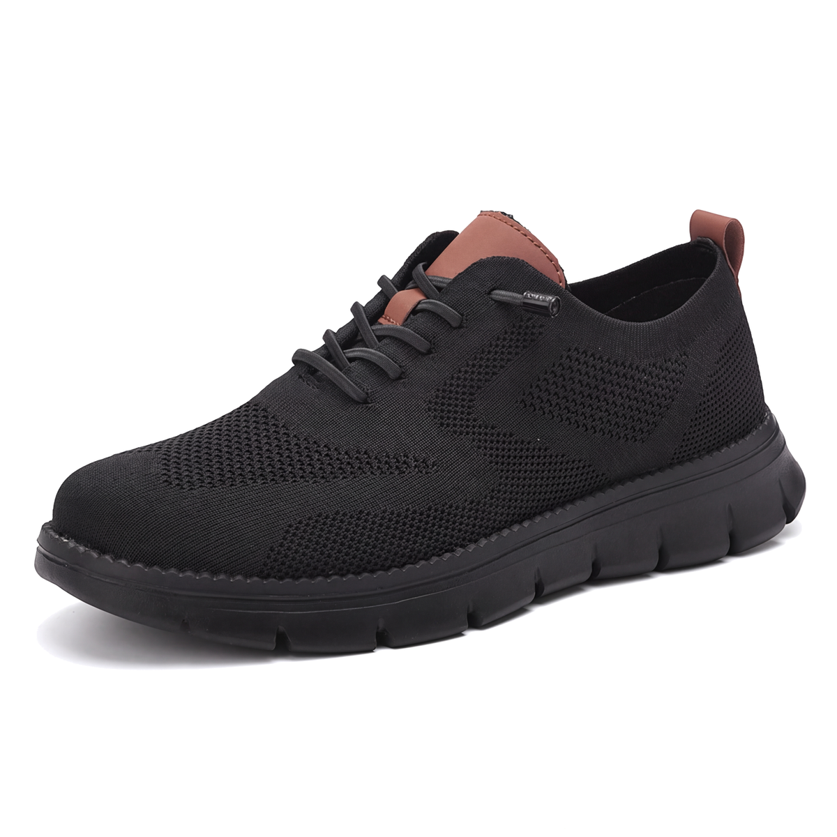 Arlo Knit Sneakers in All Black