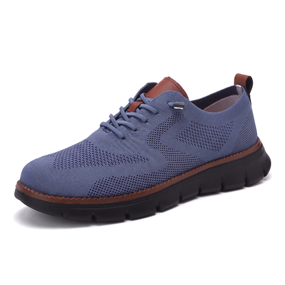 Arlo Knit Sneakers in Blue & Black