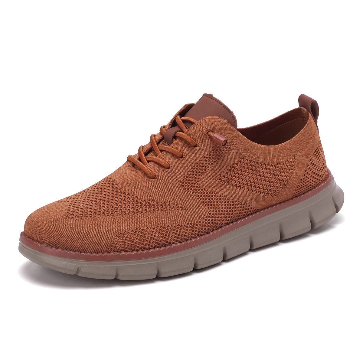 Arlo Knit Sneakers in Brown