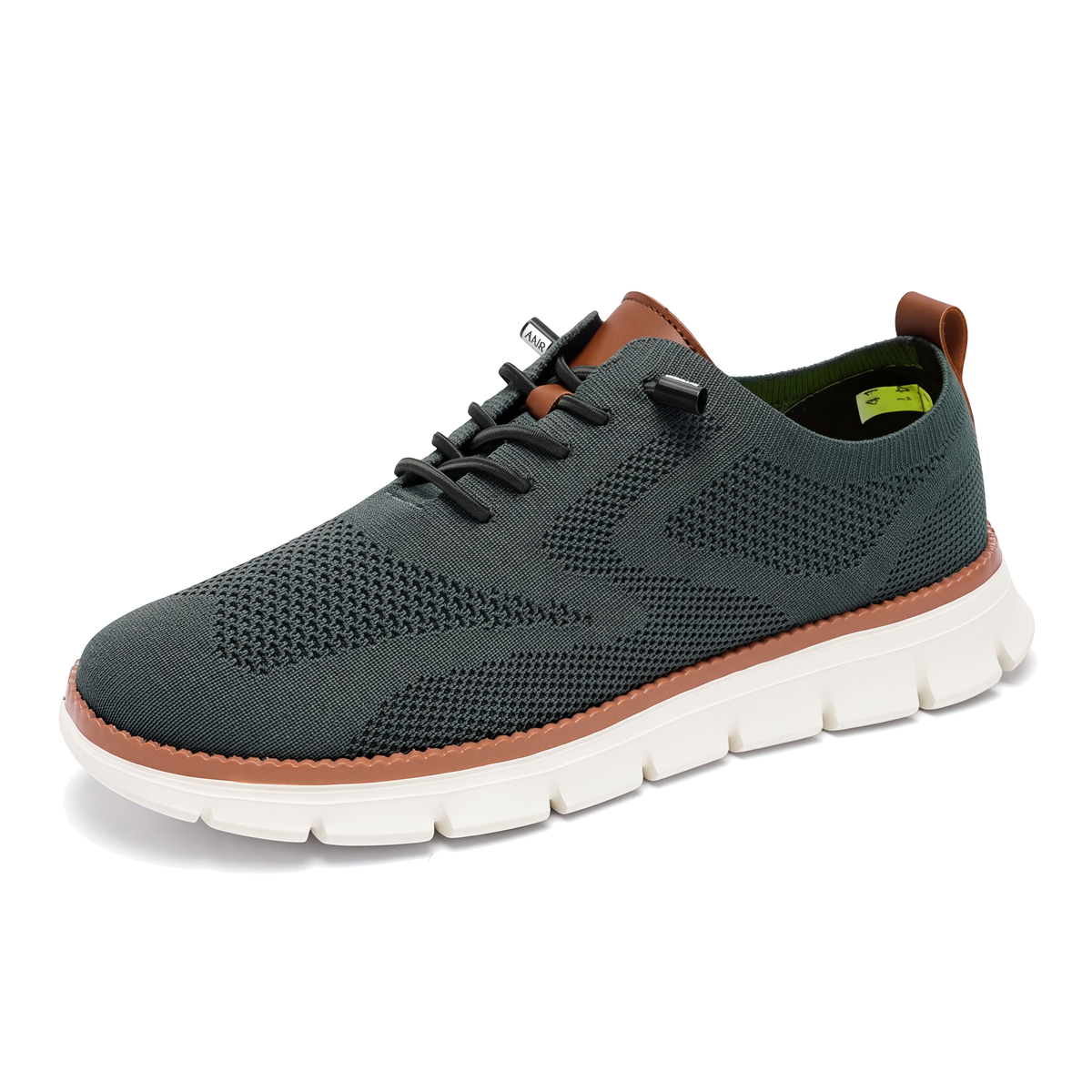 Arlo Knit Sneakers in Forest Green