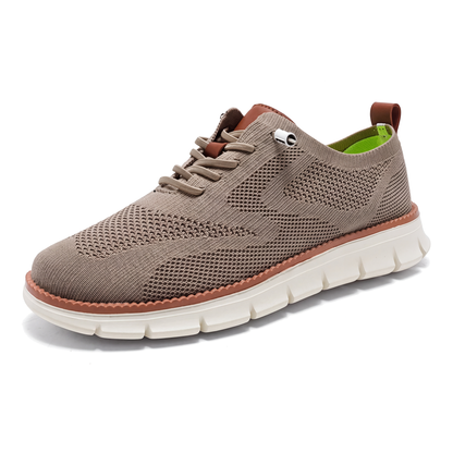 Arlo Knit Sneakers in Taupe