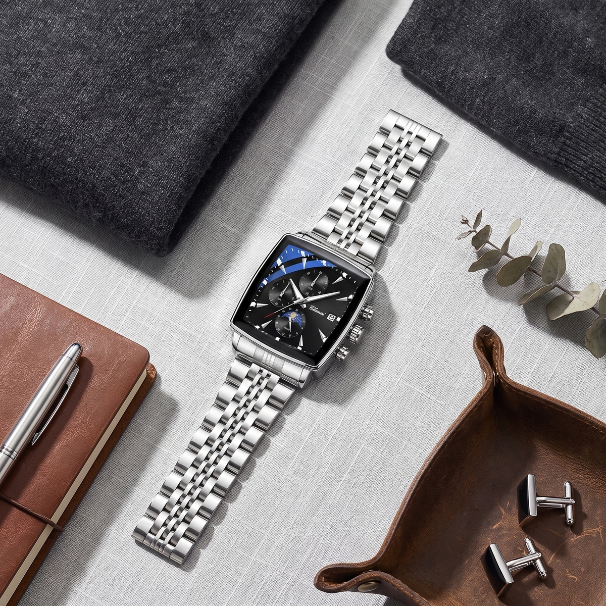 Baxter Square Bracelet Watch
