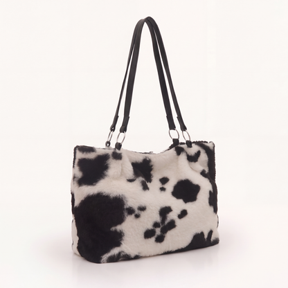 Bessie Cow Print Tote