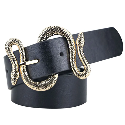 Noelle Snake Buckle Belt