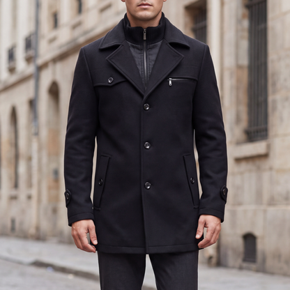 Carden Double-Layered Trench Coat