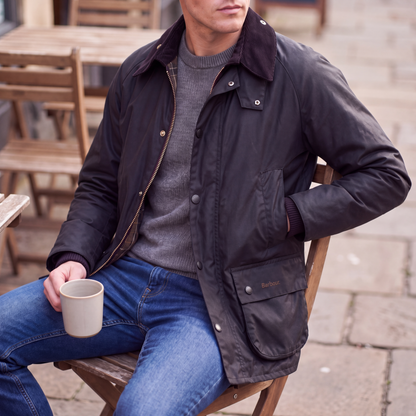 Bram Waterproof Trench Coat Black — lifestyle 2