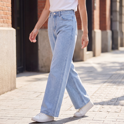 Brooke Wide-Leg Jeans