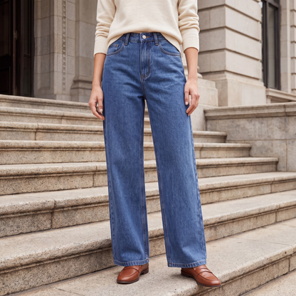 Brooke Wide-Leg Jeans