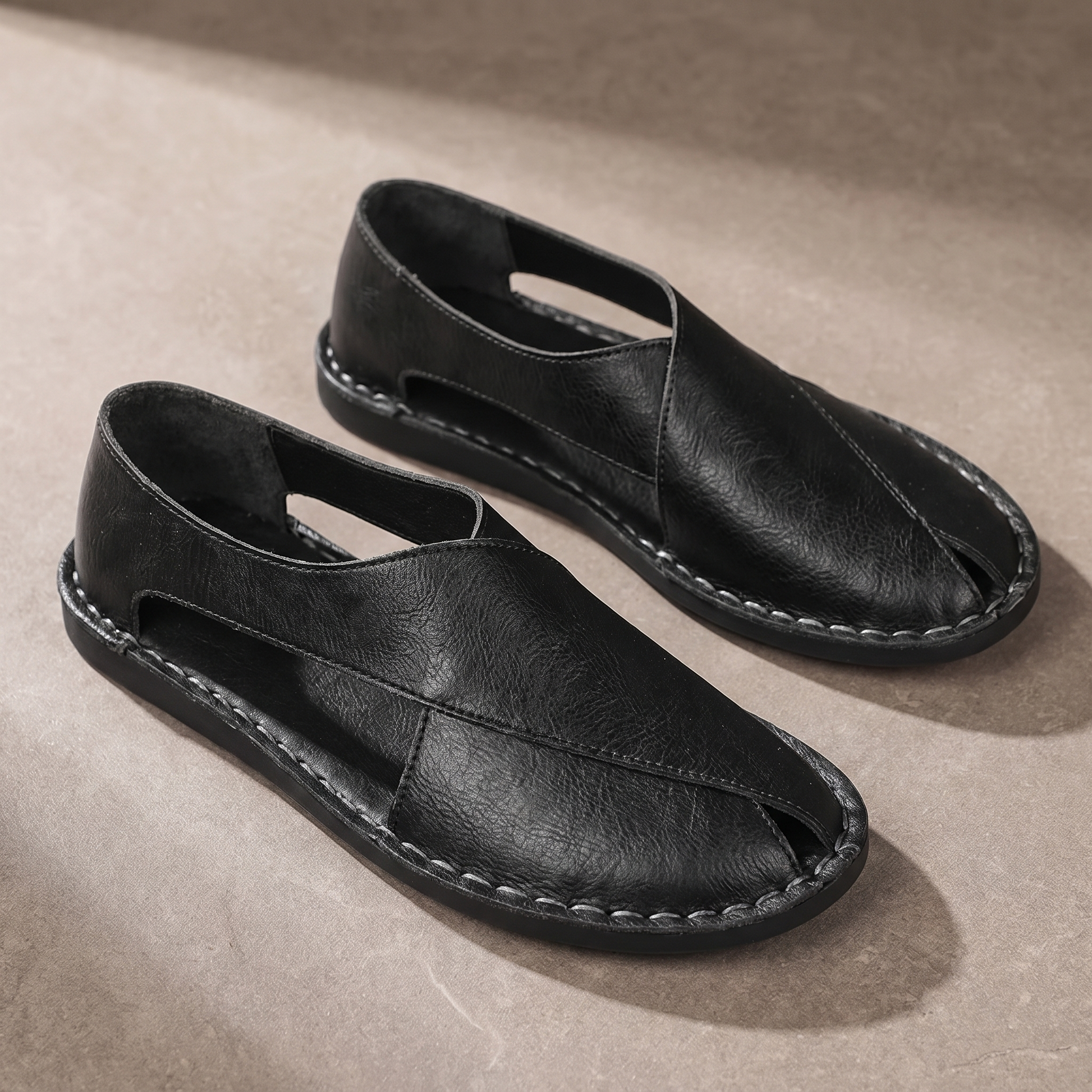 Bruno sandal-mule in Black