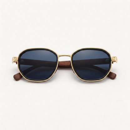 Calder Midnight Gold — folded