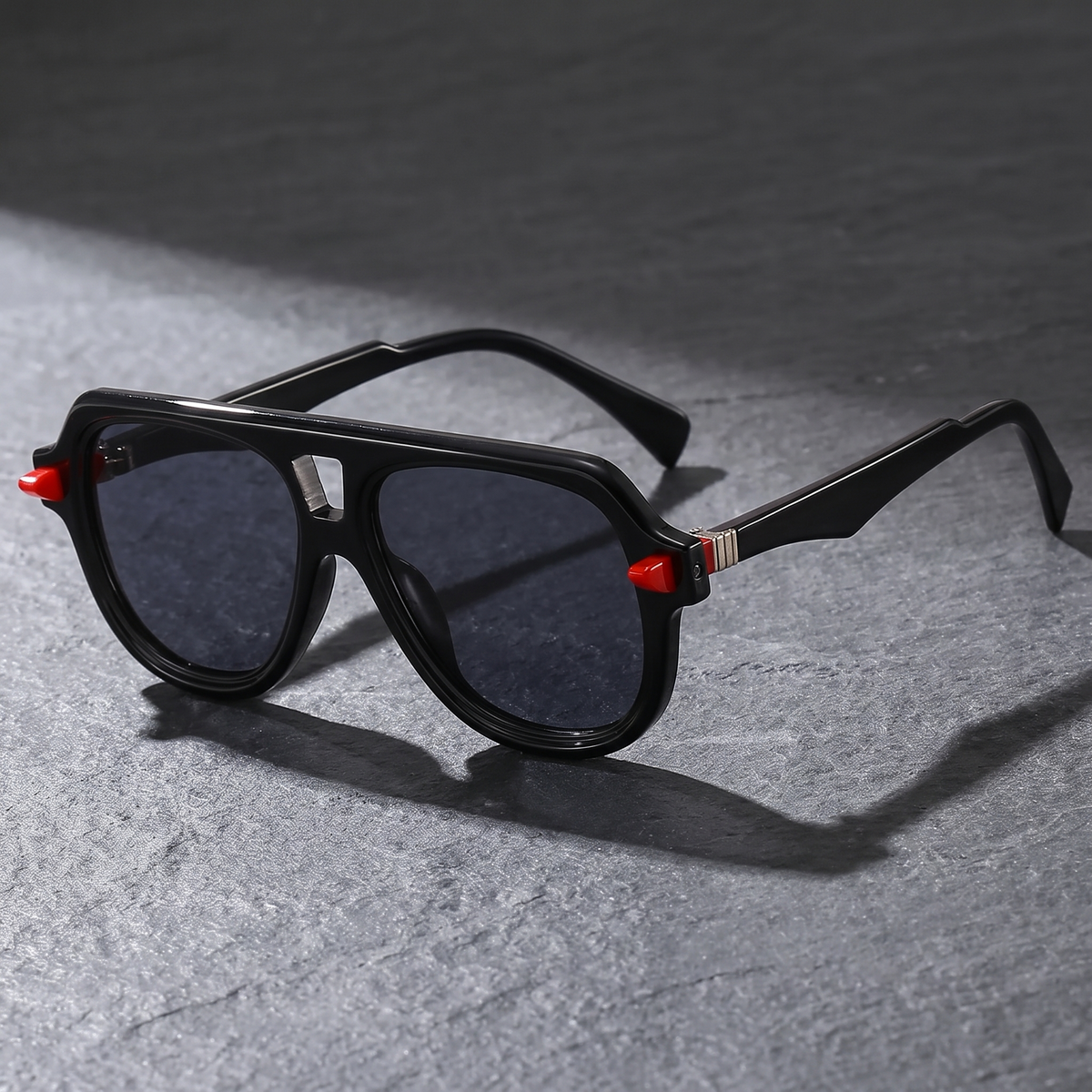 Cassidy Double-Bridge Sunglasses
