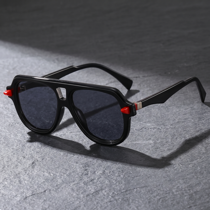 Cassidy Double-Bridge Sunglasses