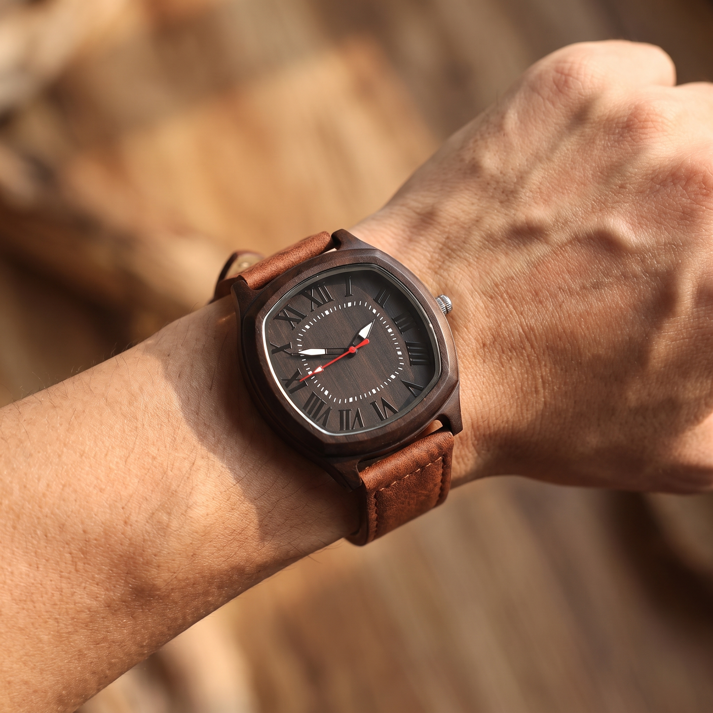 Cedar Ebony — on model