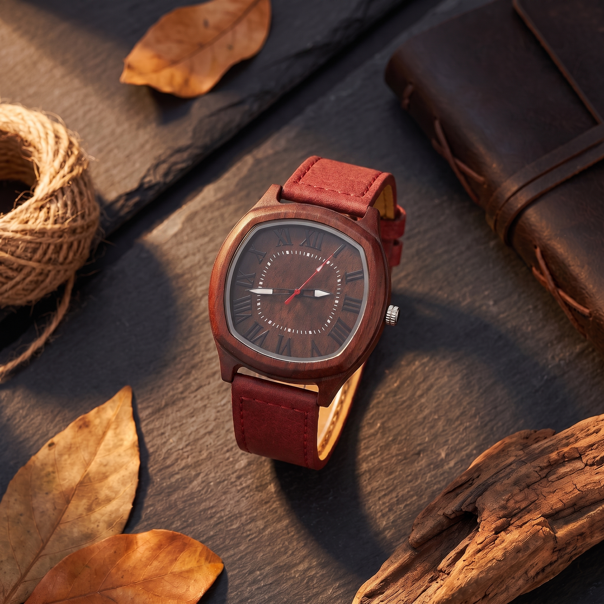Cedar Redwood — flatlay 2