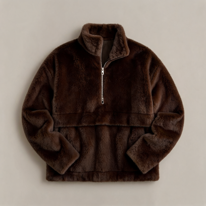 Chalet Faux Mink Pullover