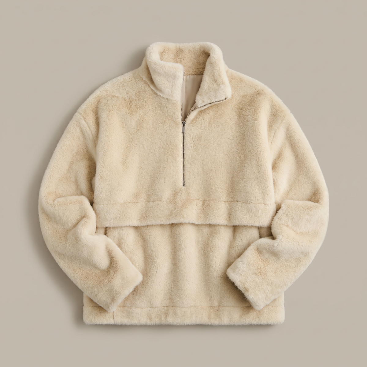 Chalet Faux Mink Pullover