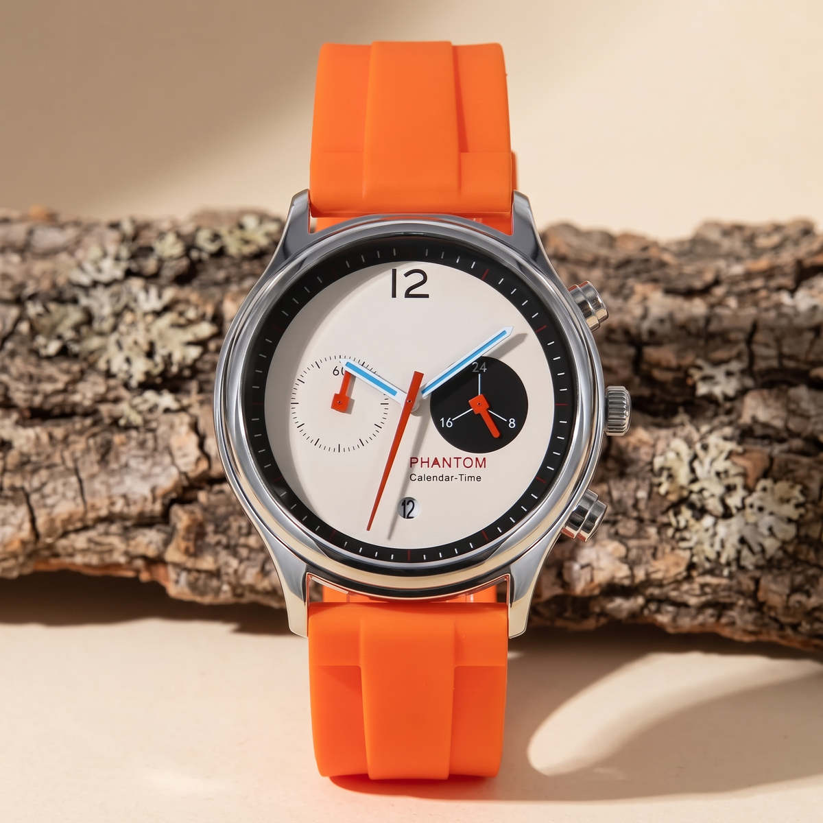 Corsa-Racing-Chronograph-Watch White — flatlay 1