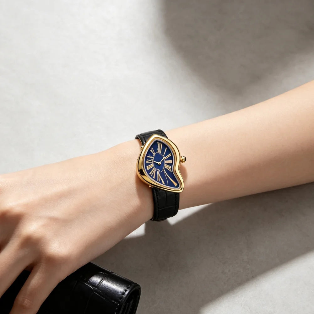 Belmont Sculpted Dial Watch