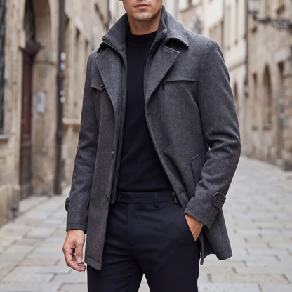 Carden Double-Layered Trench Coat