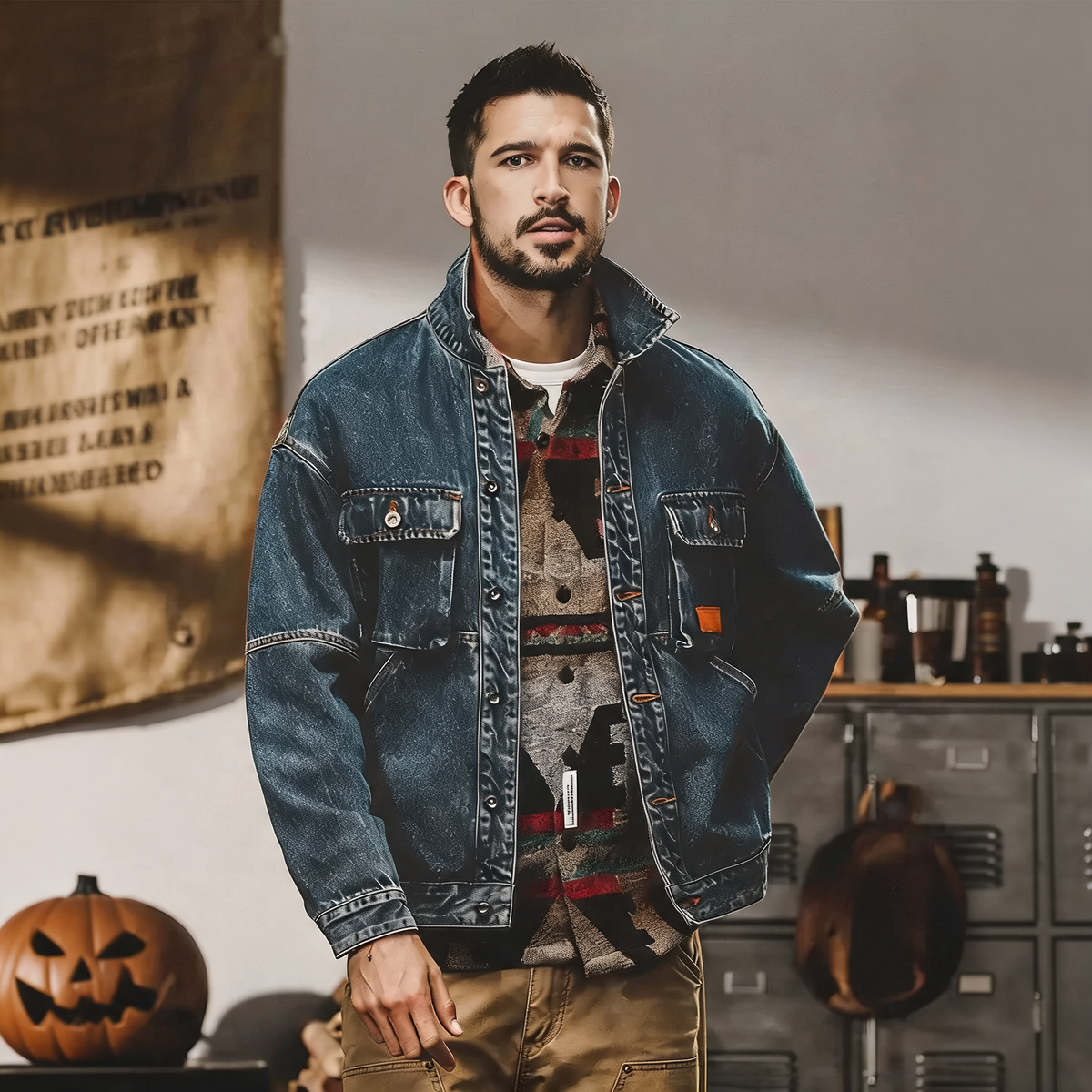 Jasper Washed Denim Jacket