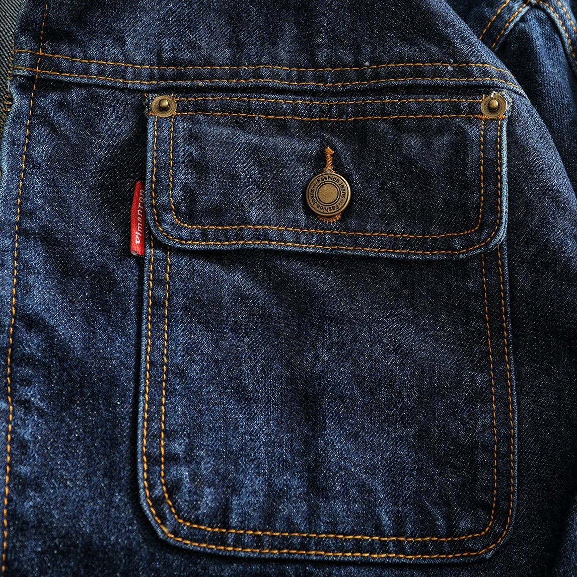 Hudson Contrast Denim Jacket