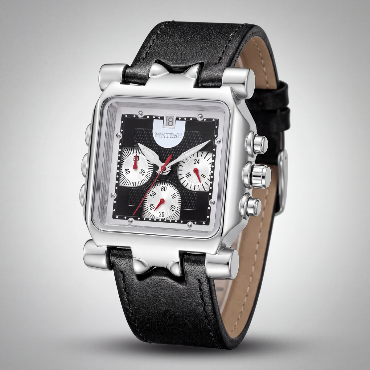 Dorset Square Watch Black & White — studio