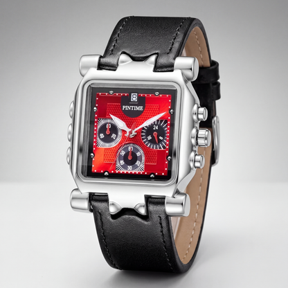 Dorset Square Watch Red — studio