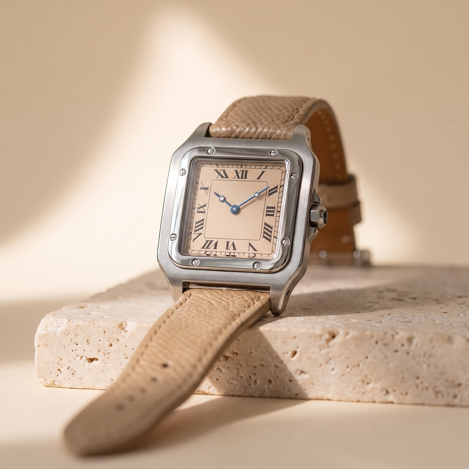 Ellis-Champagne-Strap-Watch Champagne — hero 3