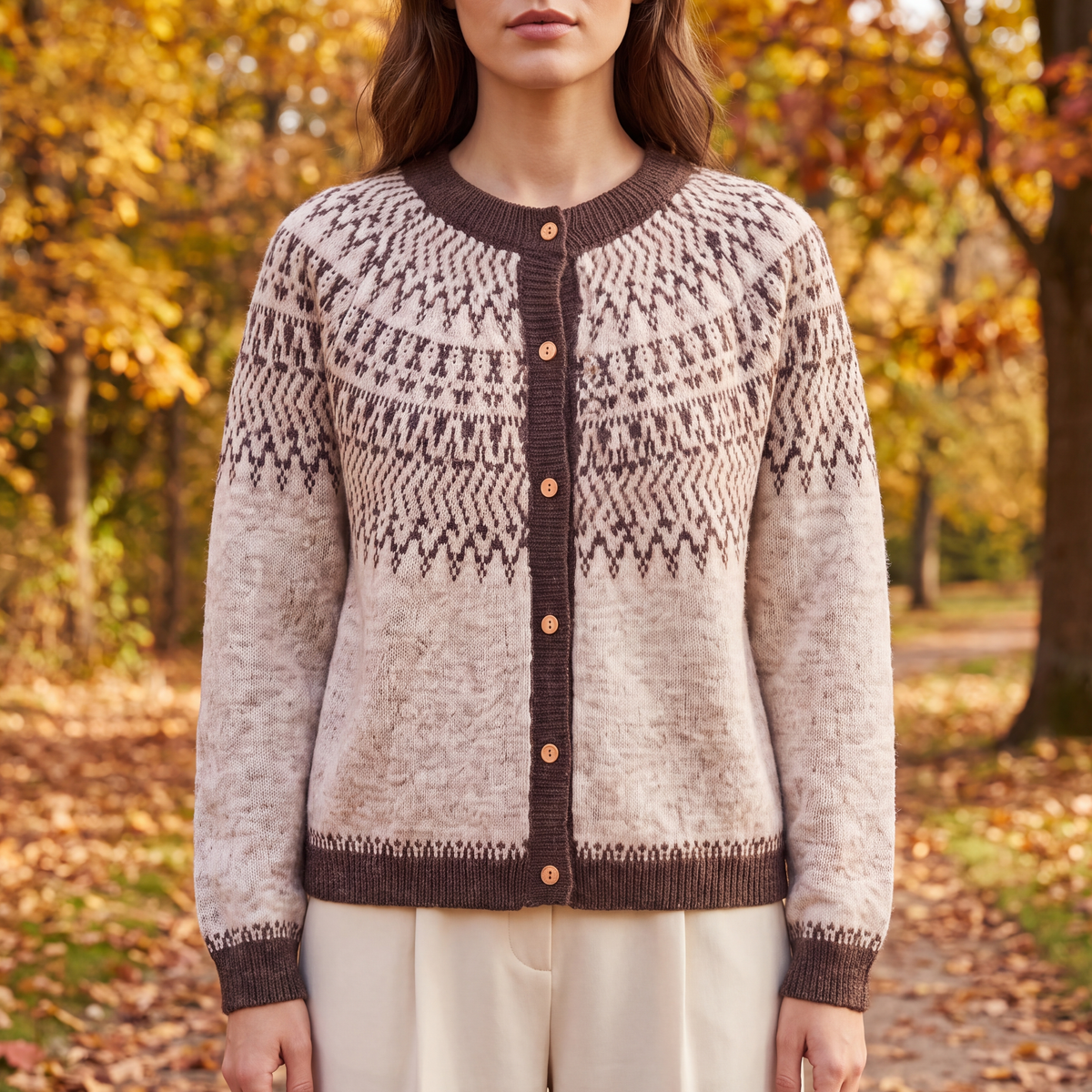 Elsie Fair Isle Cardigan