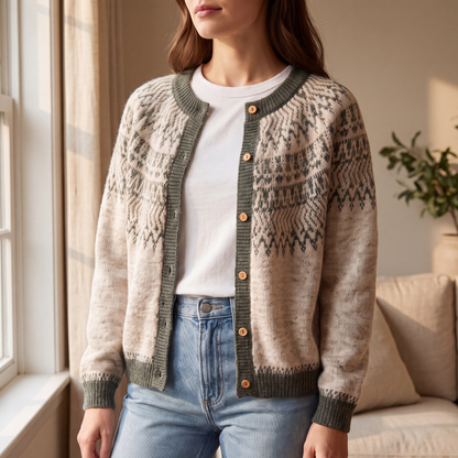 Elsie Fair Isle Cardigan