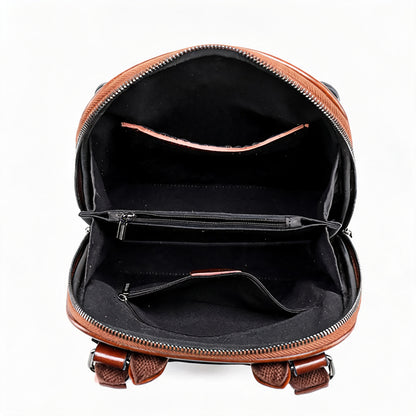 Everly Genuine Leather Backpack